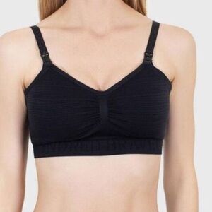 Kindred Bravely Black Nursing Bra Size L